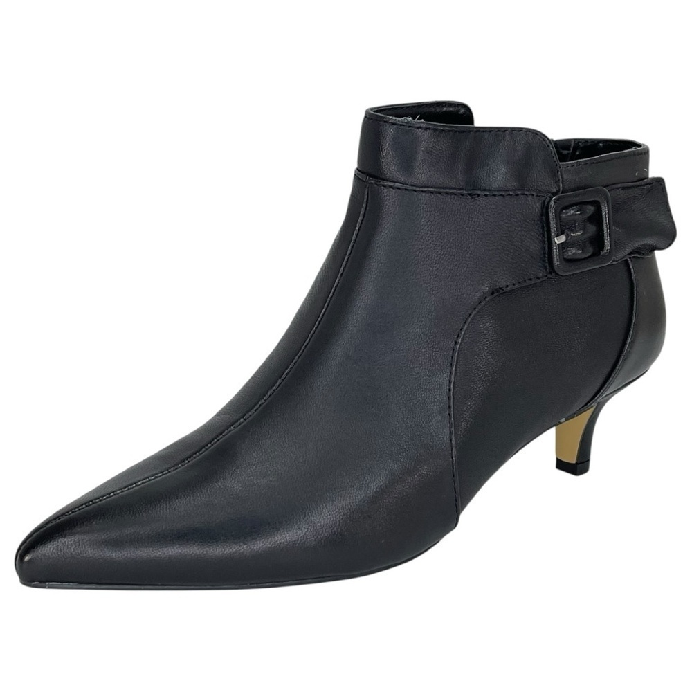 Bella Vita Bindi Black Leather Womens Shooties Size 7.5W - Picture 3 of 14